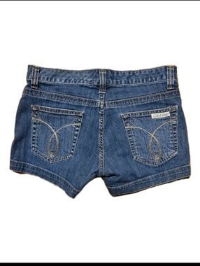 Calvin Klein Womens Shorts Sz 6 Low Rise Short 4in Inseam Tomato Girl Festival